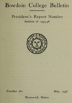 Report of the President, Bowdoin College 1945-1946 by Bowdoin College