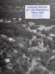 Report of the President, Bowdoin College 1994-1995 by Bowdoin College